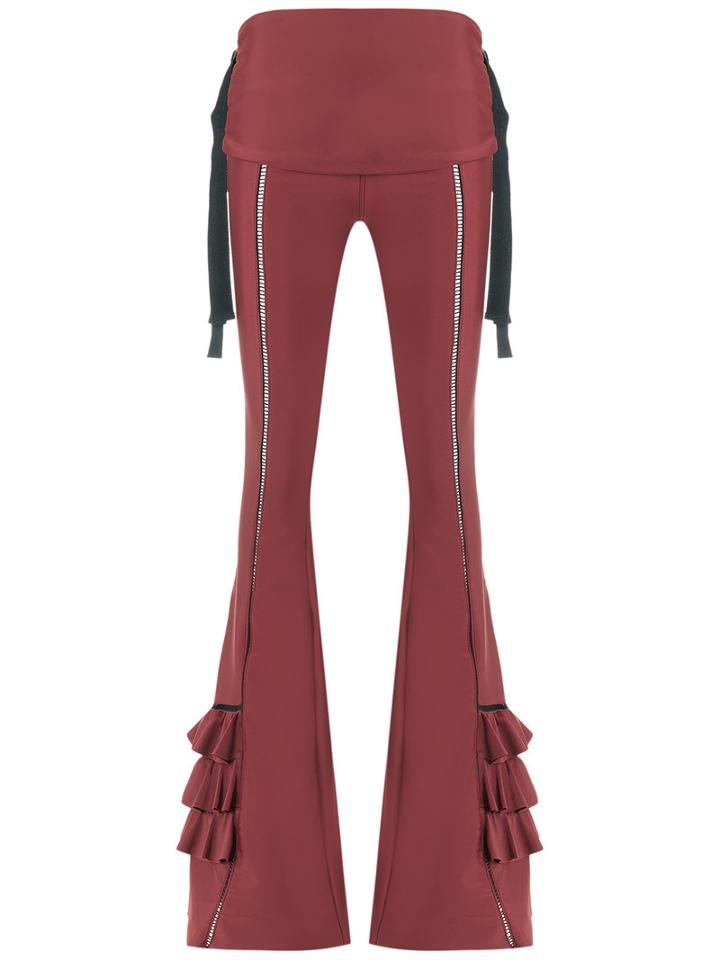Andrea Bogosian - Wide Leg Trousers - Women - Polyamide/spandex/elastane - G, Black, Polyamide/spandex/elastane