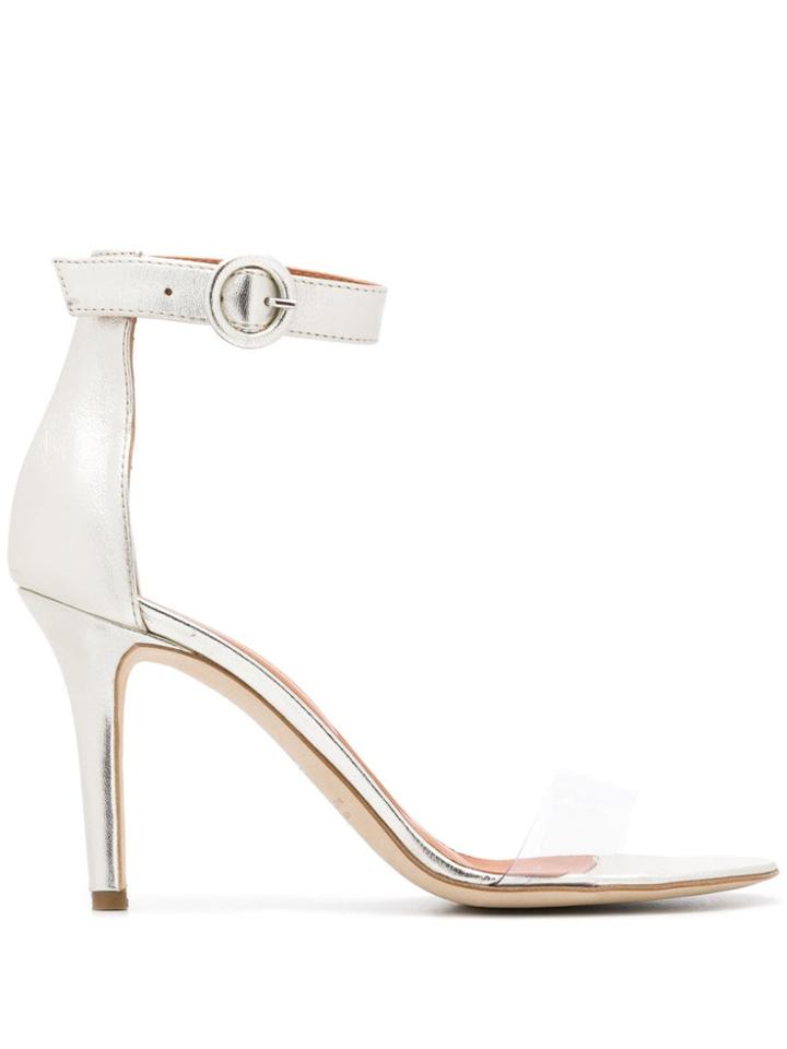 Via Roma 15 Ankle Strap Sandals - Gold