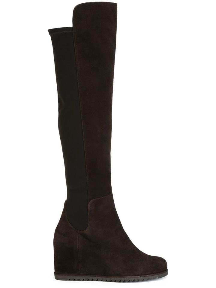 Stuart Weitzman 'more' Concealed Wedge Boots