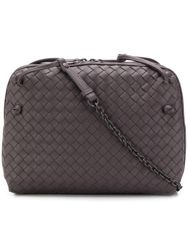 Bottega Veneta Nodini Crossbody Bag - Purple