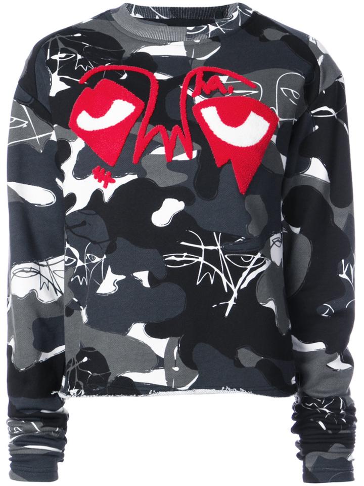 Haculla Eyez Of Da World Crewneck - Black