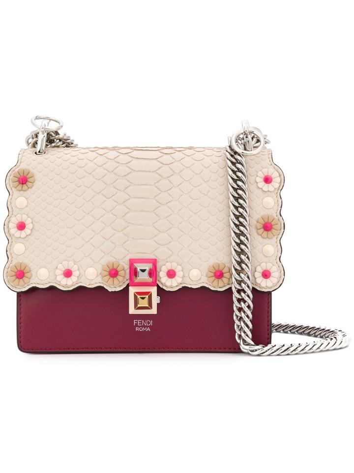 Fendi Kan I Small Bag - Red