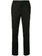 Non Tokyo Buttoned Leg Trousers - Black