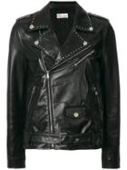 Red Valentino Biker Jacket - Black