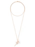 Shaun Leane 'cherry Blossom' Long Pendant Necklace, Women's, Metallic