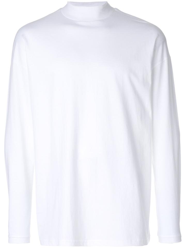 Martine Rose Classic Funnel-neck Top - White