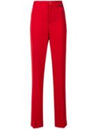 Balenciaga Fluid 5 Pockets Trousers - Red