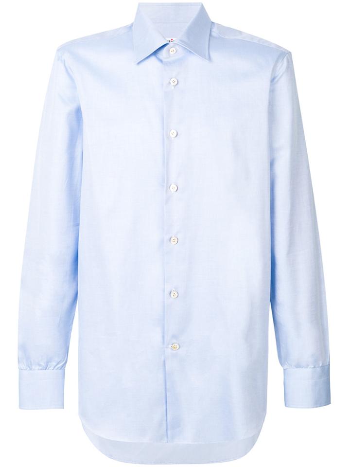 Kiton Plain Shirt - Blue