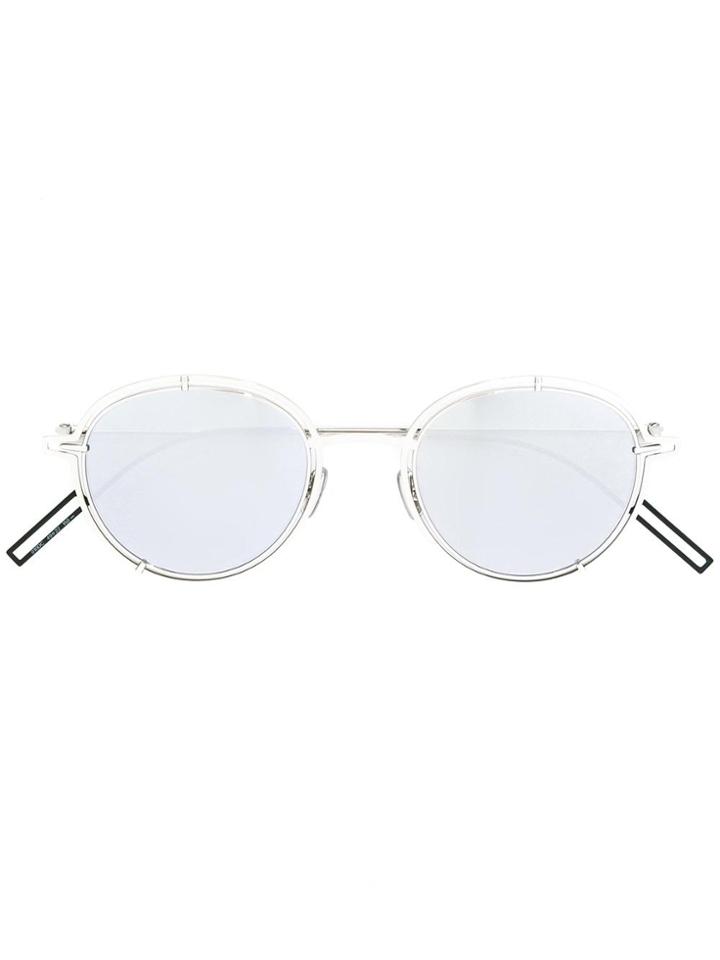 Dior Eyewear Round Frame Sunglasses - Metallic