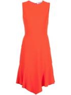 Givenchy Sleeveless Asymmetric Hem Dress - Yellow & Orange