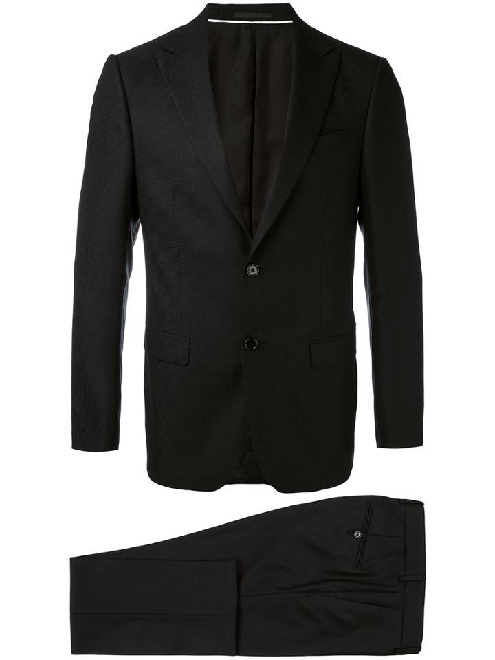 Z Zegna - Formal Suit - Men - Cupro/wool - 52, Black, Cupro/wool