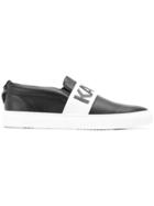 Karl Lagerfeld Kupsole Karl Band Slip-on Sneakers - Black