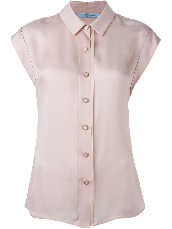 Blumarine Shift Button Blouse