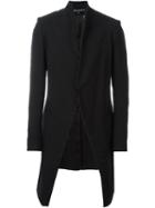 Cedric Jacquemyn Long Raw Collar Suit Coat