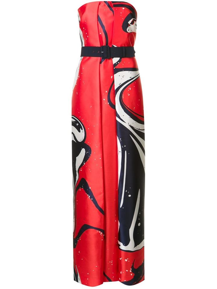 Solace 'hannah' Maxi Dress, Women's, Size: 2, Red, Polyester