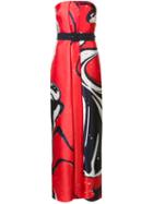 Solace 'hannah' Maxi Dress, Women's, Size: 2, Red, Polyester