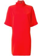 Mcq Alexander Mcqueen True Red Dress