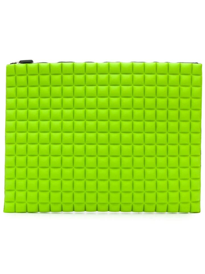 No Ka' Oi Waffled Clutch - Green