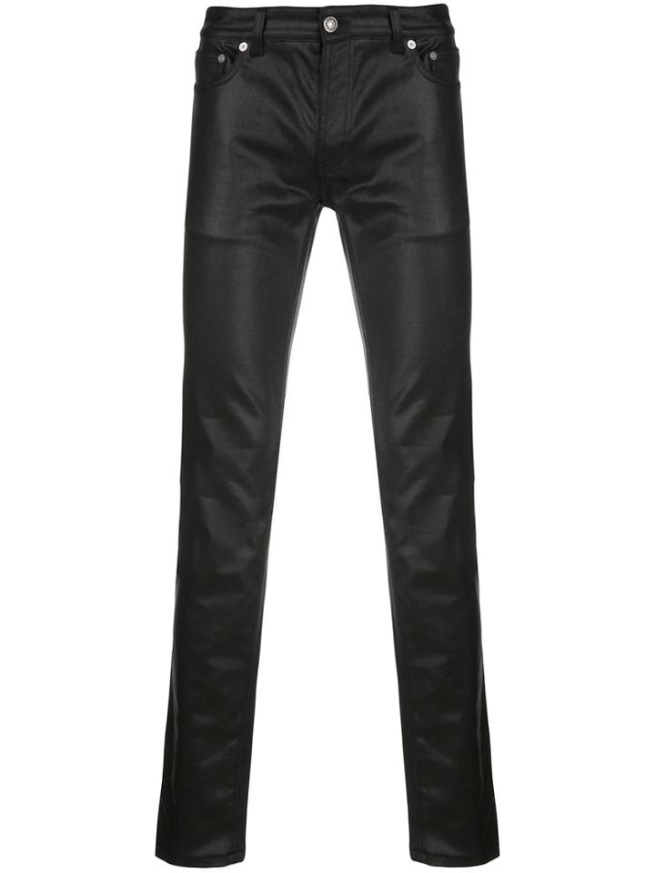Givenchy Shine Detail Skinny Trousers - Black
