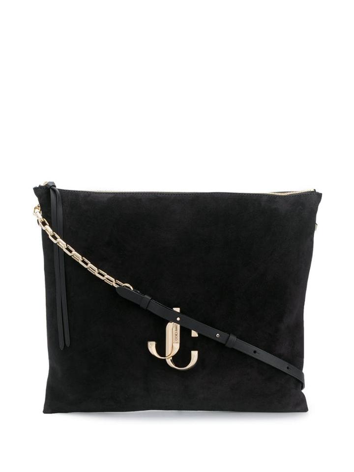Jimmy Choo Varenne Shoulder Bag - Black