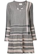 Cecilie Copenhagen - Printed Dress - Women - Cotton - One Size, Pink/purple, Cotton