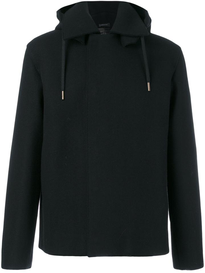 Jil Sander Hooded Jacket - Black