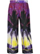 P.a.r.o.s.h. Printed Trousers - Purple