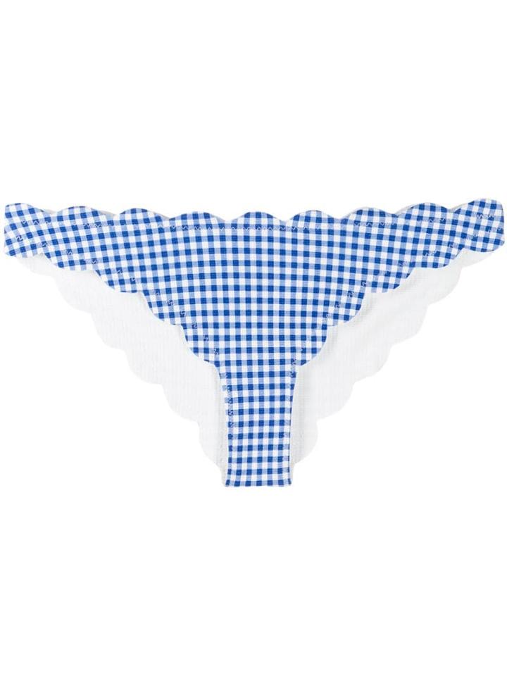 Marysia Knit Bikini Bottoms - Blue