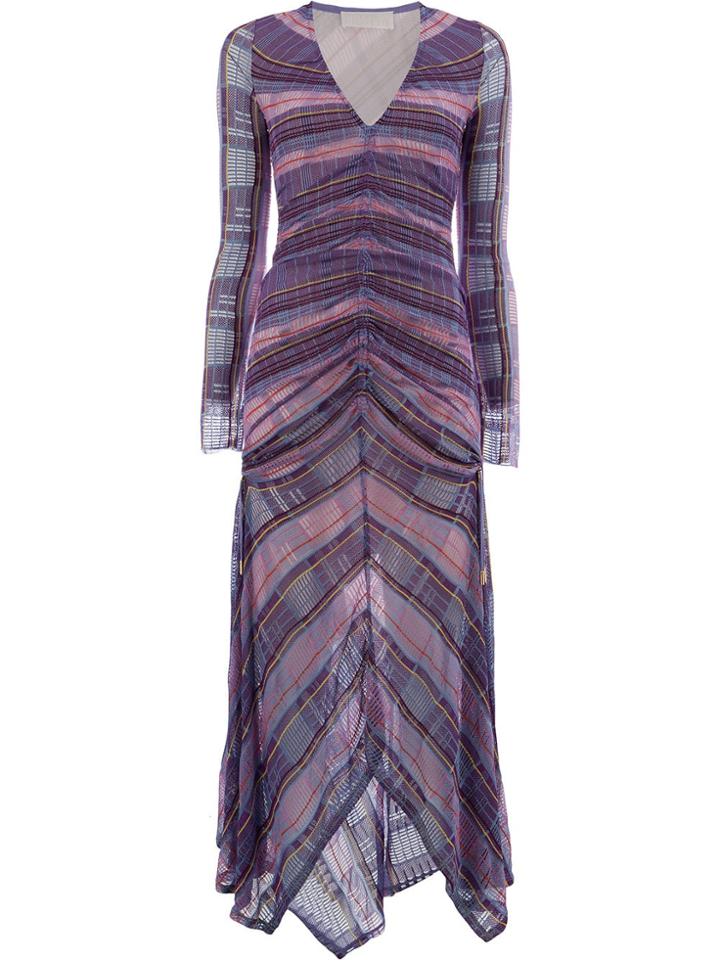 Peter Pilotto Embroidered Midi Dress - Pink