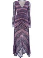 Peter Pilotto Embroidered Midi Dress - Pink