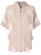 Fabiana Filippi Textured Cardigan - Nude & Neutrals