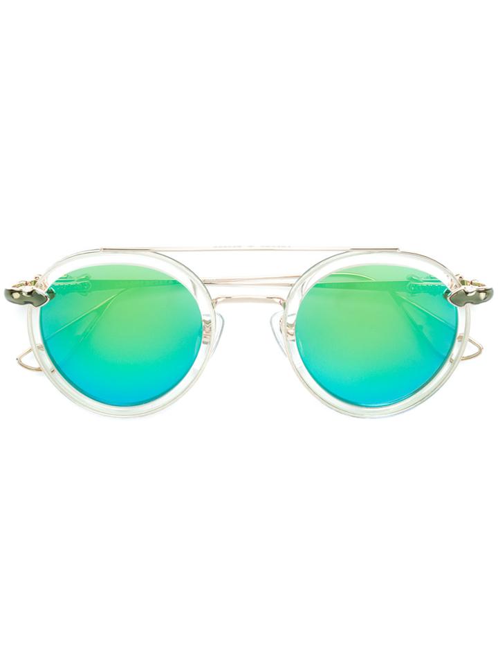 Chrome Hearts Round-frame Sunglasses - Metallic
