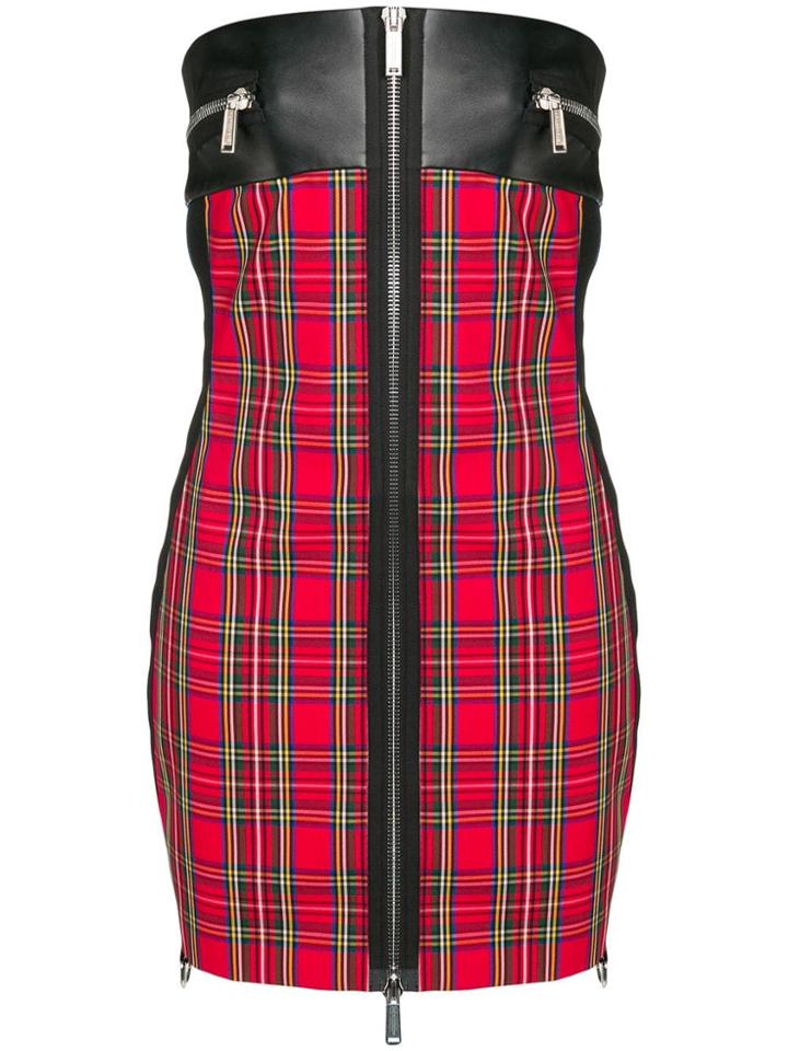 Dsquared2 Patchwork Tube Dress