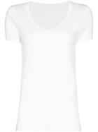 Skin V-neck T-shirt - White