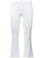 J Brand Cropped Jeans - White