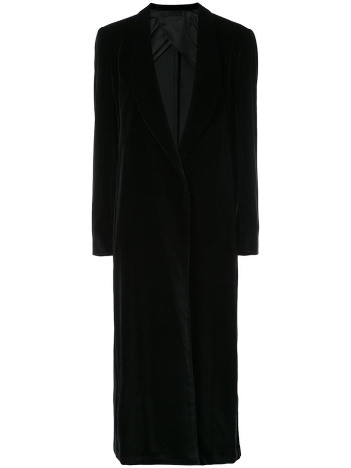 Giuliva Heritage Collection Long Single Breasted Jacket - Black