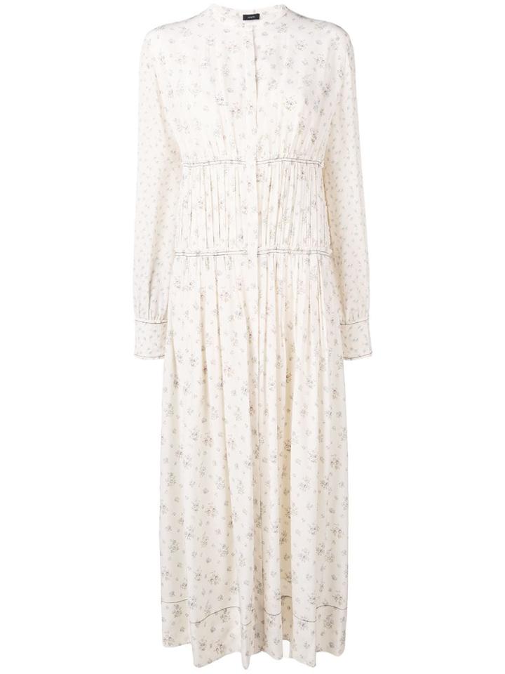 Joseph Tala Woolf Patchwork Dress - Neutrals