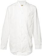 Marni - Mandarin Concealed Placket Shirt - Men - Polyester - 48, White, Polyester