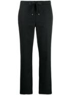 Les Copains Metallic Stripe Straight-leg Trousers - Blue
