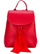 Patrizia Pepe Junior Teen Ribbon-detailed Backpack - Red