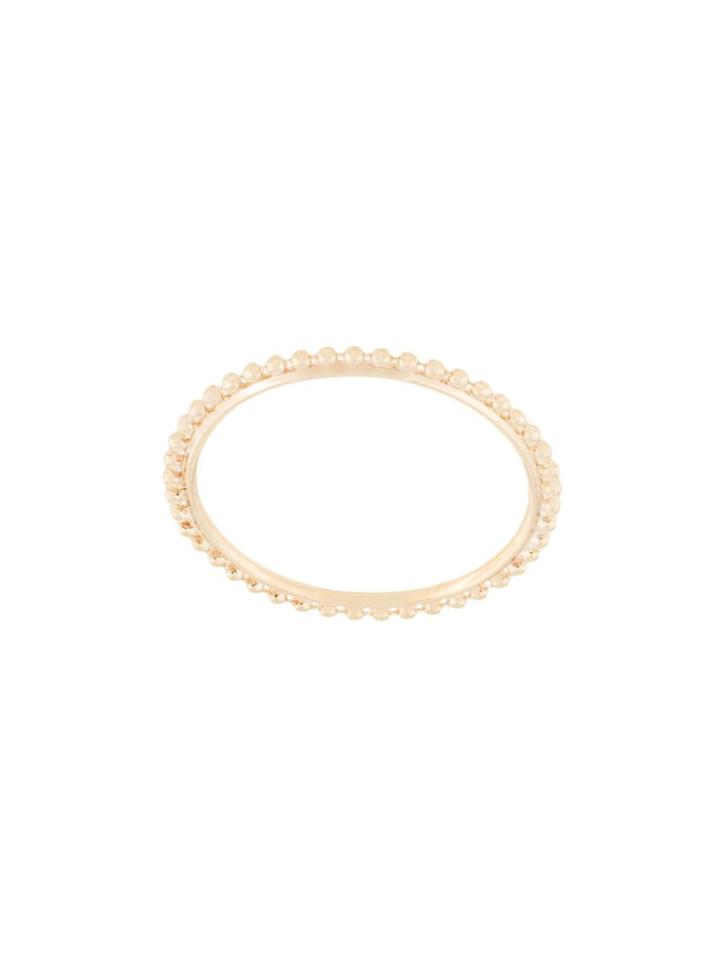 Natalie Marie 9kt Yellow Gold Full Dot Ring