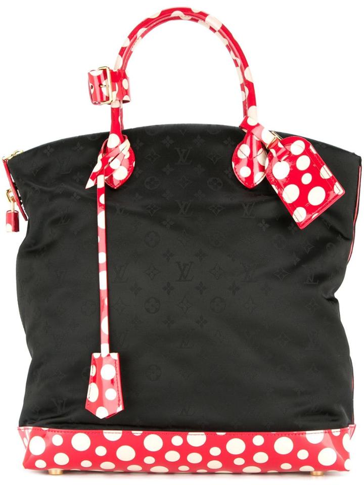 Louis Vuitton Vintage Dots Lockit Vertical Mm Kusama Yayoi Hand Tote