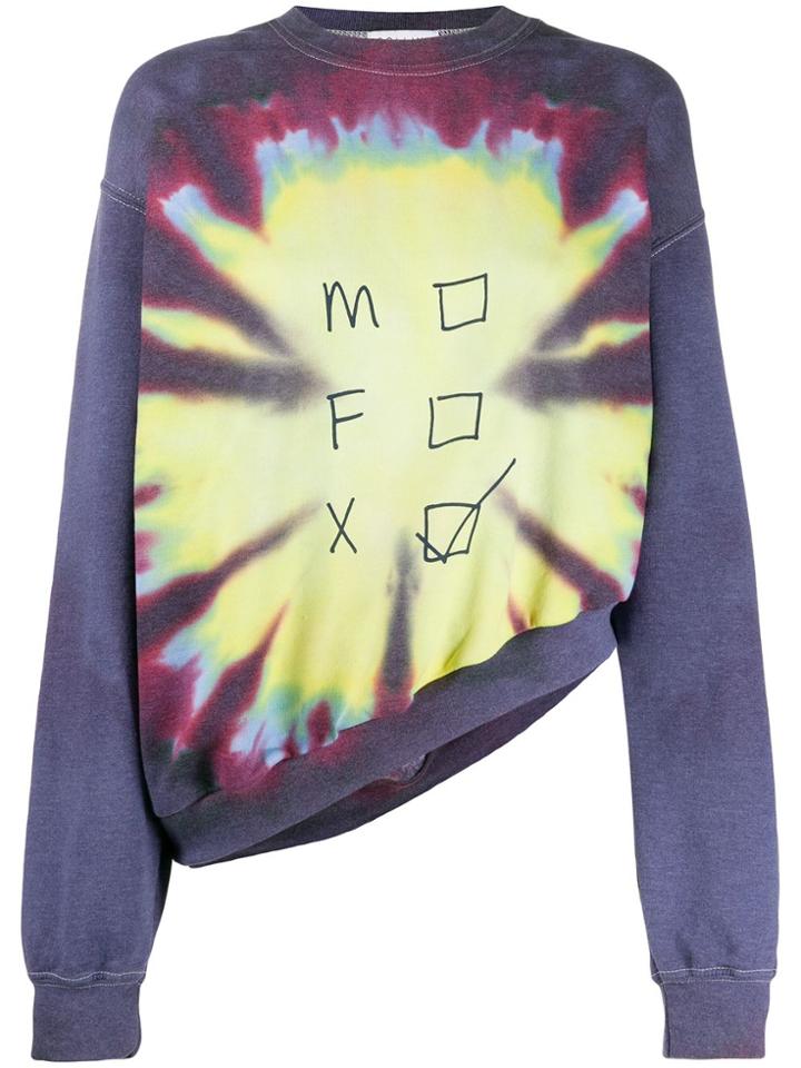 Collina Strada Hendrix Tie Dye Sweatshirt - Blue