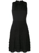 Giambattista Valli Ruffled Dress - Black