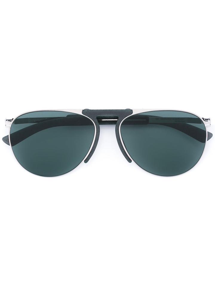 Mykita - Mylon Sunglasses - Unisex - Metal - One Size, Black, Metal