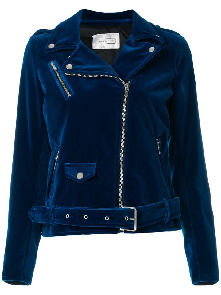 Route Des Garden Classic Biker Jacket - Blue