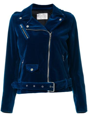 Route Des Garden Classic Biker Jacket - Blue