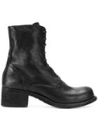 Officine Creative Lace-up Fitted Boots - Black