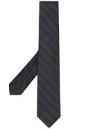 Barba Striped Bow Tie - Blue