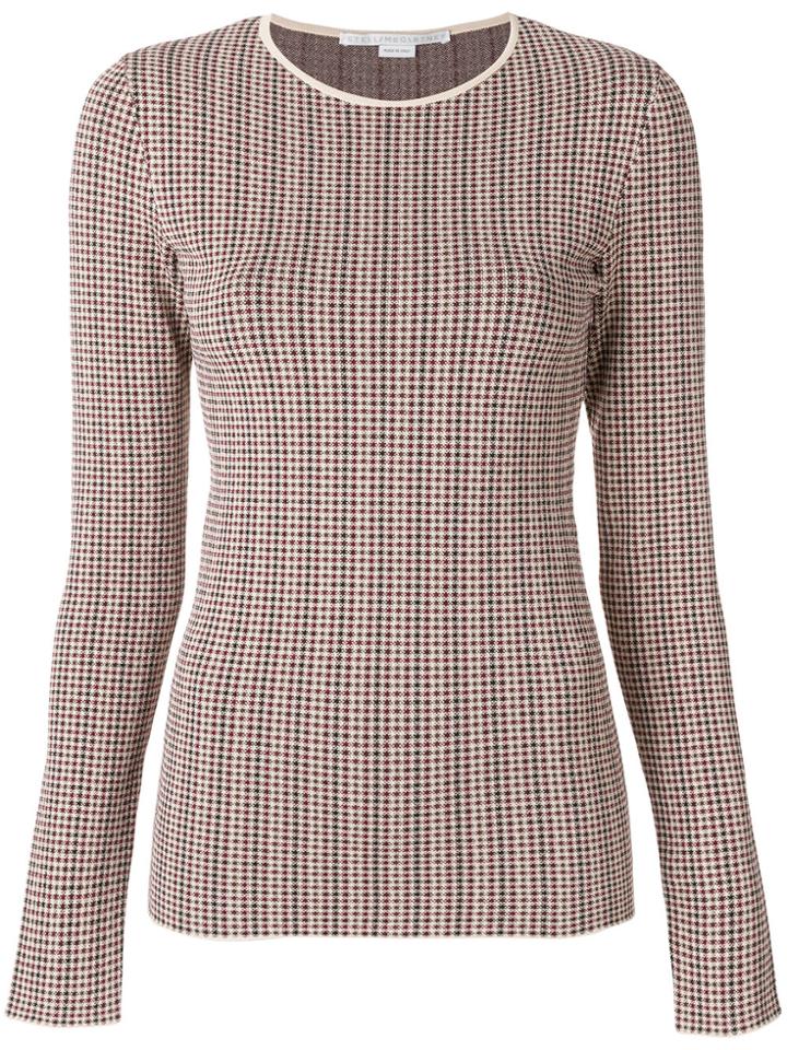 Stella Mccartney Checked Jumper - Multicolour